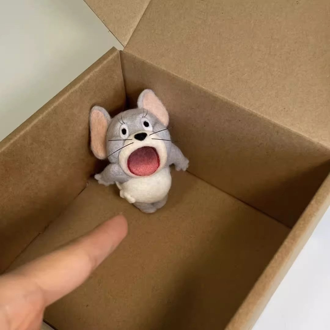 scared mouse doll