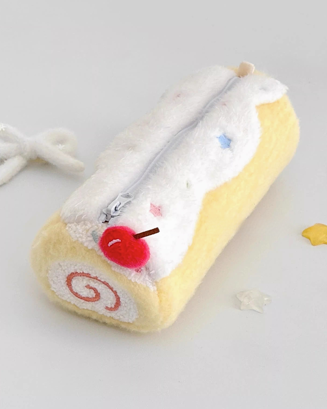 swiss roll plush pencil case π°β¨