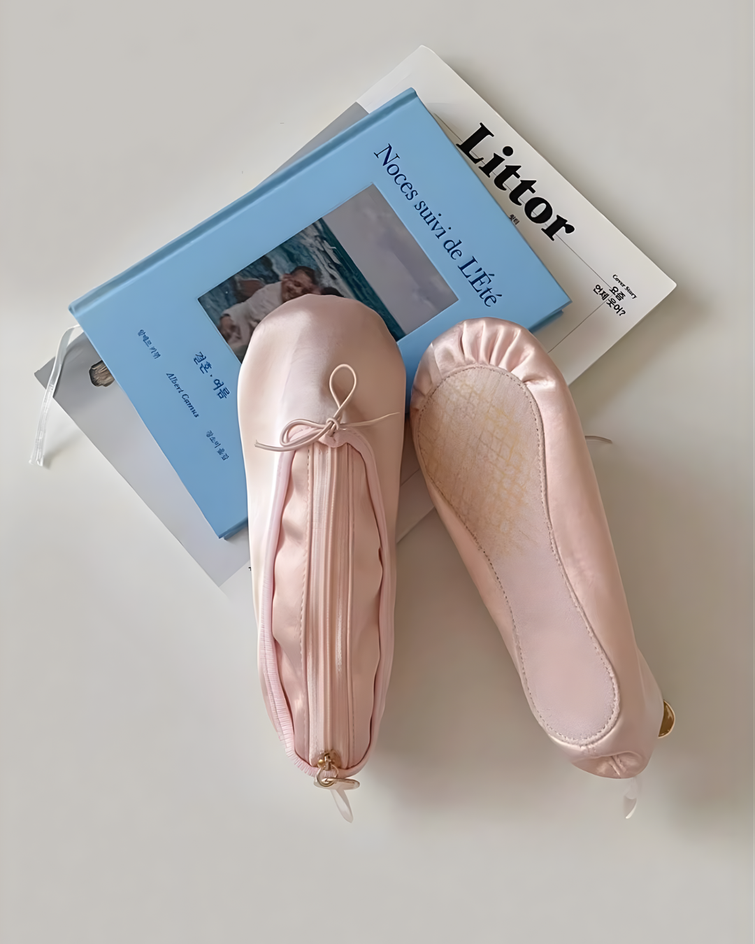 ballerina shoe pencil case / pouch