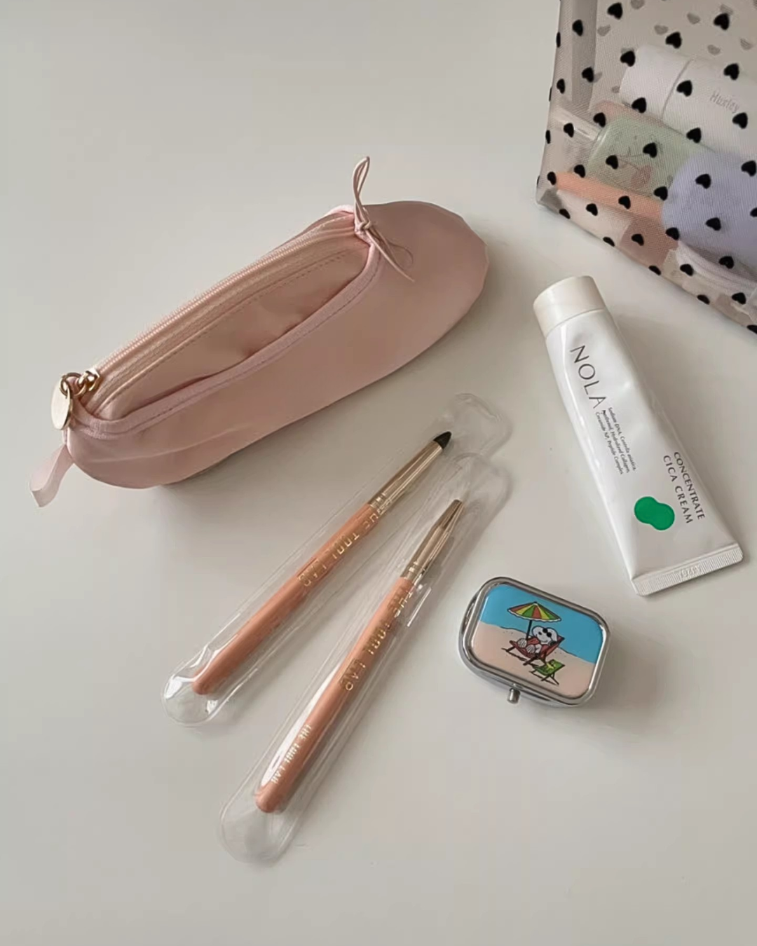 ballerina shoe pencil case / pouch
