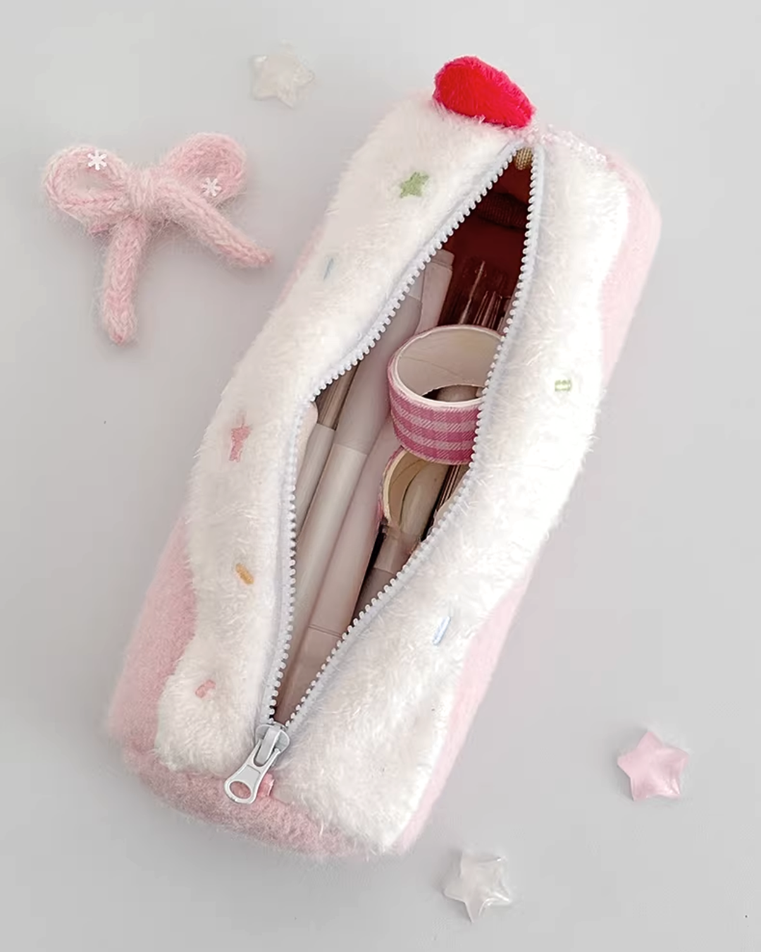 swiss roll plush pencil case π°β¨