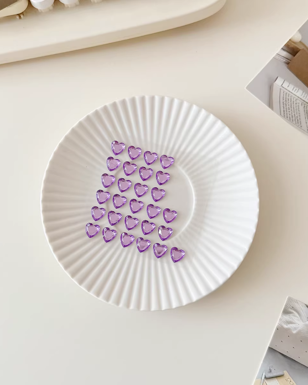 heart diamond stickers