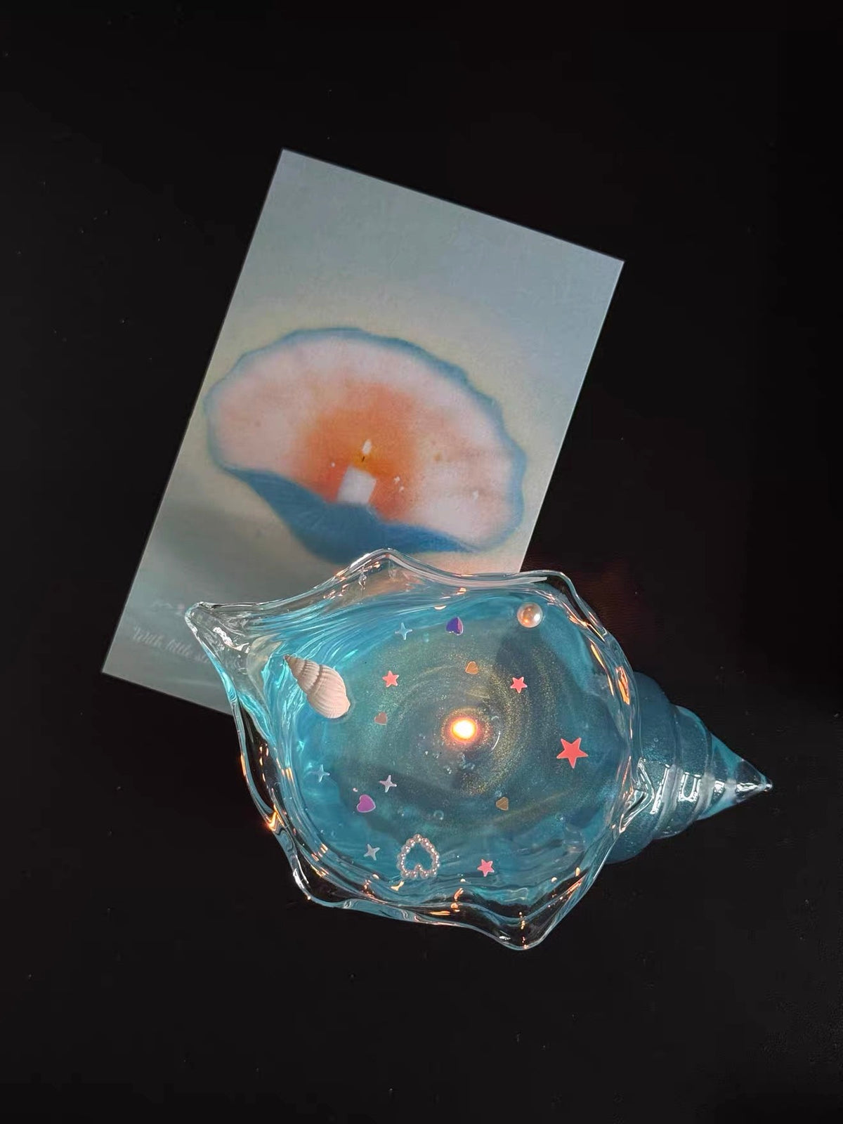 seashell candle ๐ฏ๏ธ