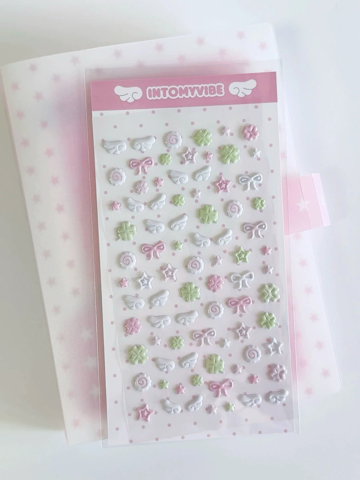 embossed bubble stickers