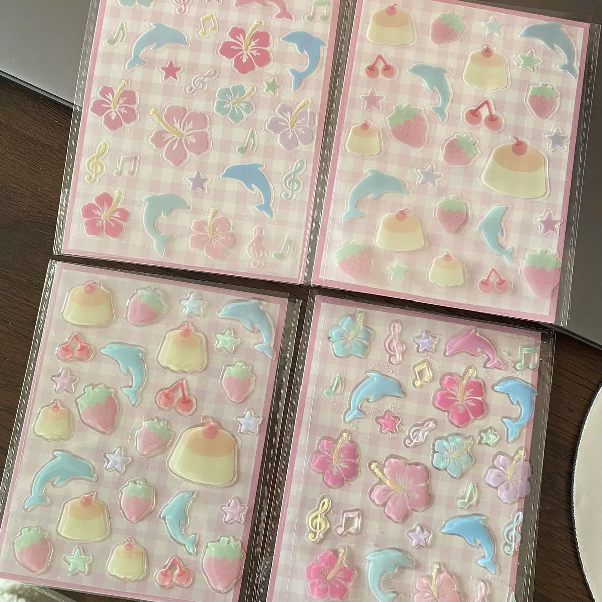 dolphin jelly stickers ๐ฌ๐ฎ๐บโจ