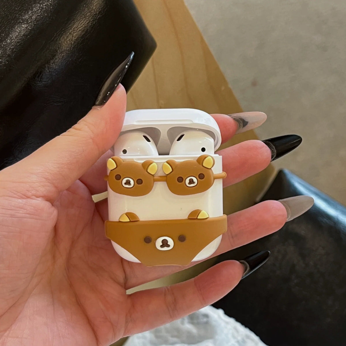 teddy bear bikini airpods accessory