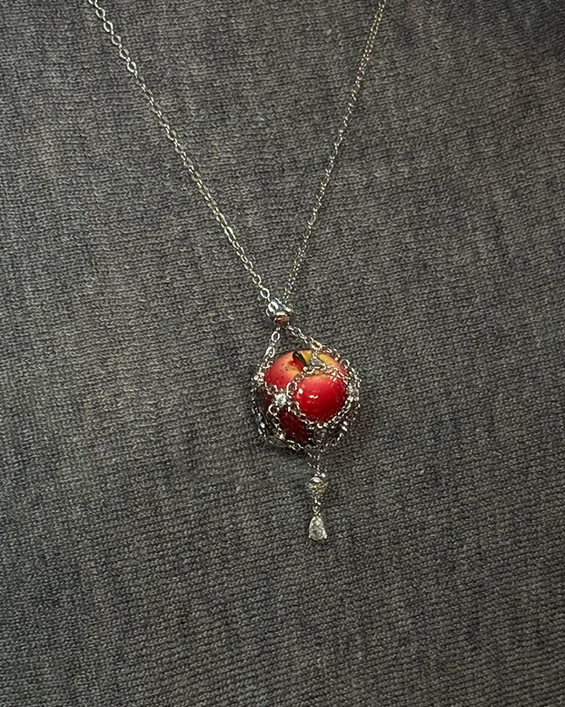 forbidden apple necklace πβ¨