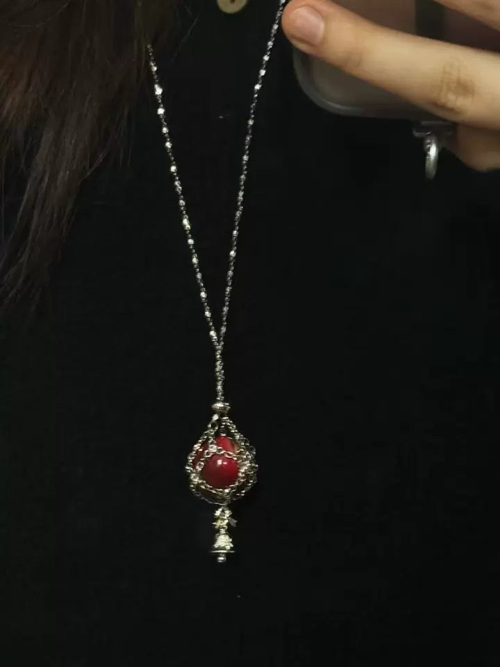 forbidden apple necklace πβ¨
