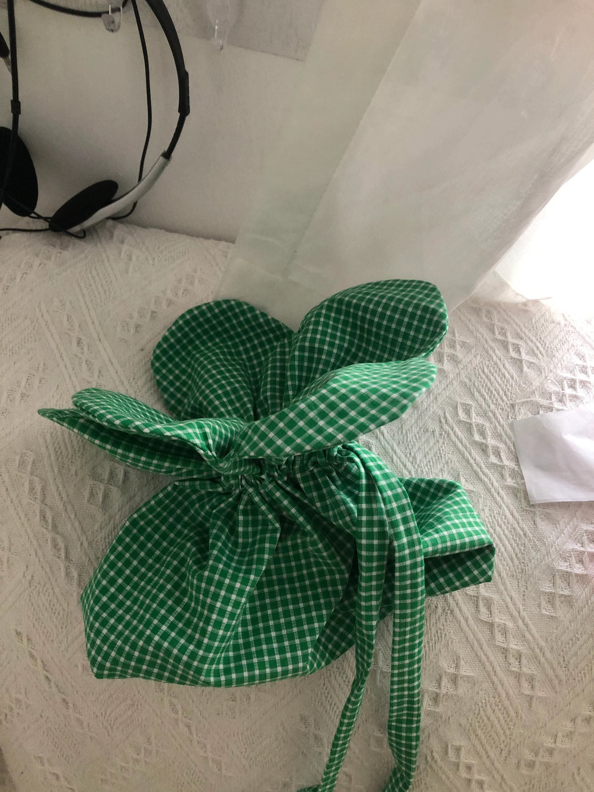 plaid small daisy bag