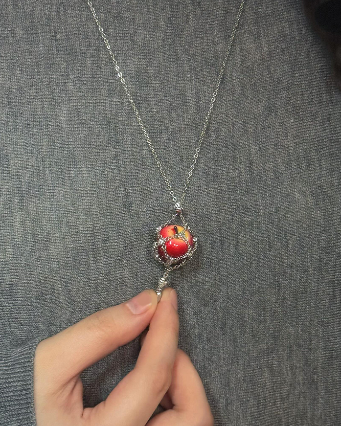 forbidden apple necklace πβ¨