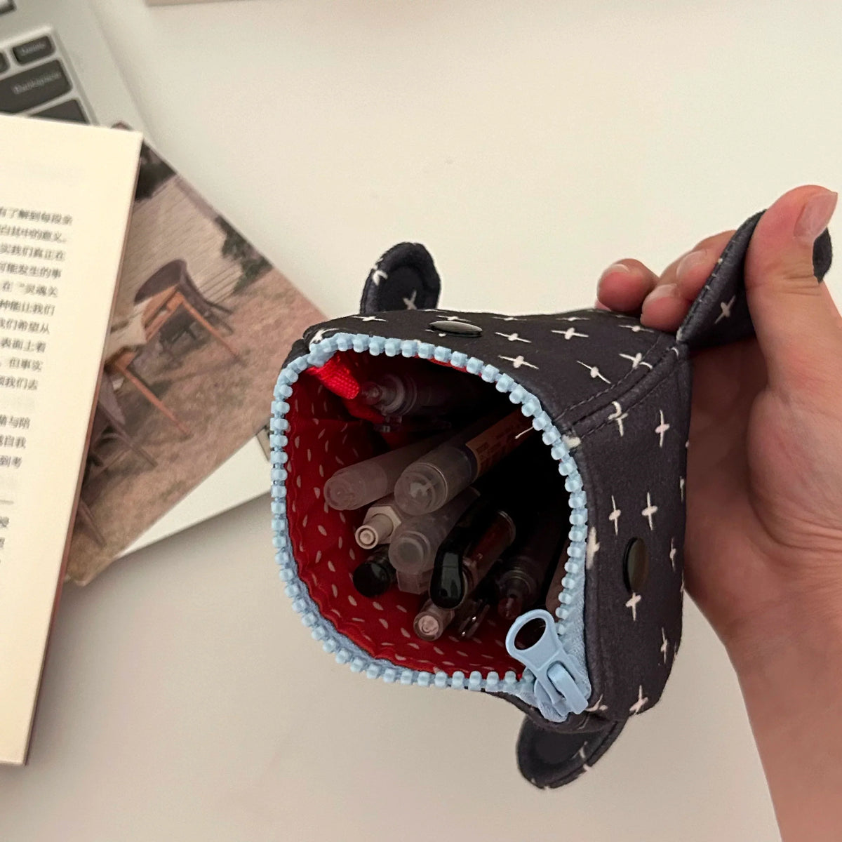 shark pencil case