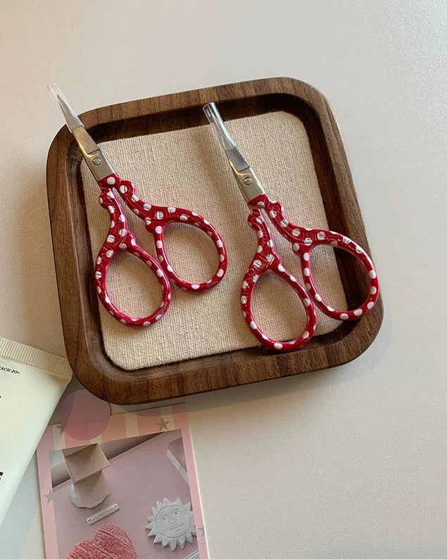 mini polka scissors ✂️