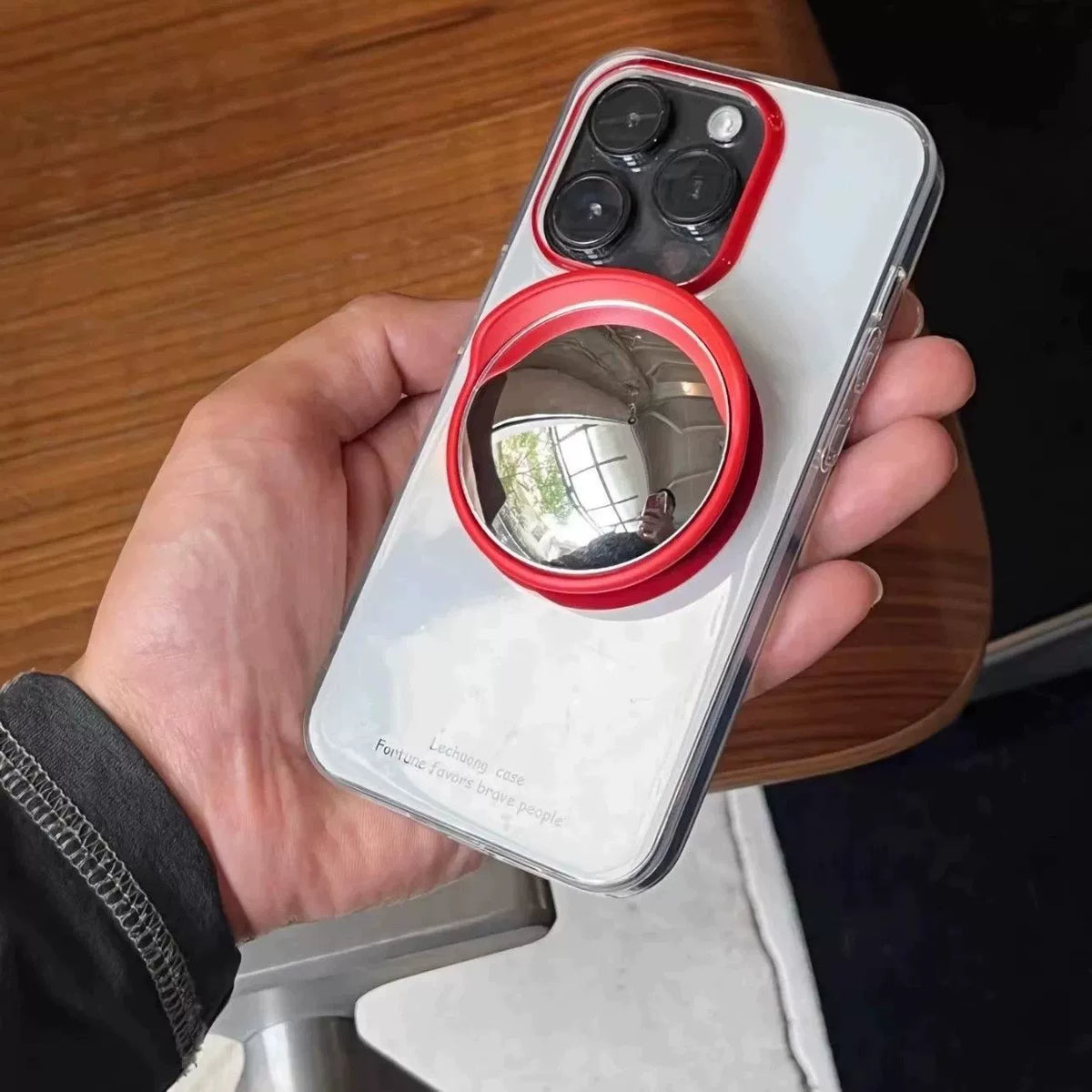 convex mirror popsocket