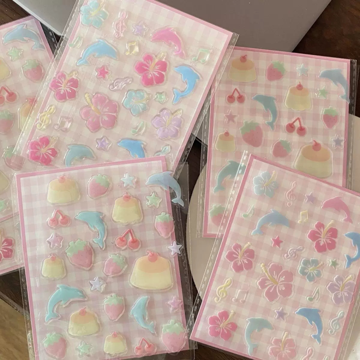 dolphin jelly stickers ๐ฌ๐ฎ๐บโจ