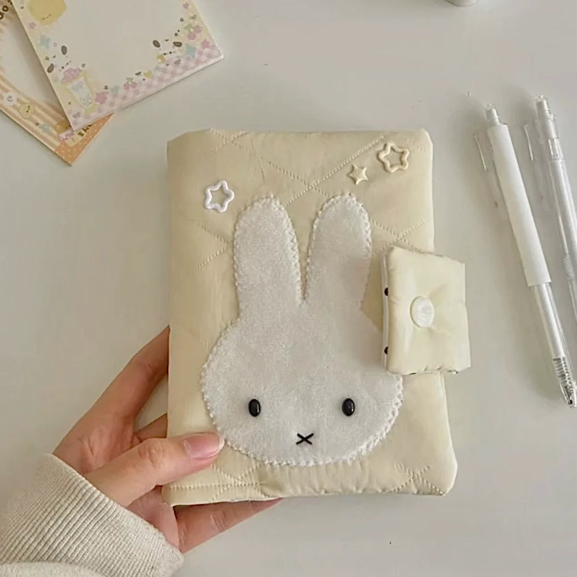 miffy quilted notebook cover a6