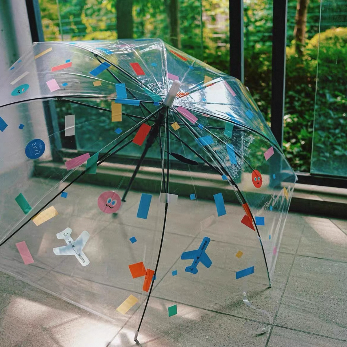 confetti umbrella