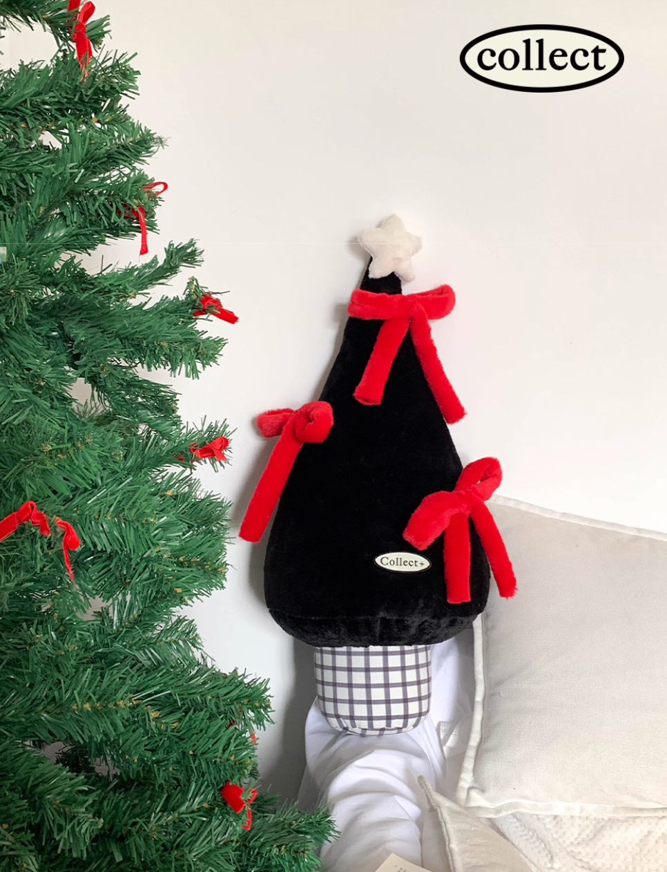 christmas tree pillow