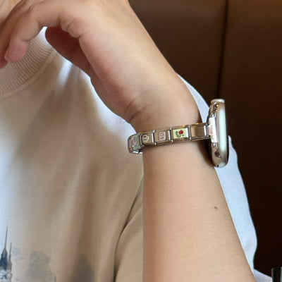 italian bracelet apple watch strap