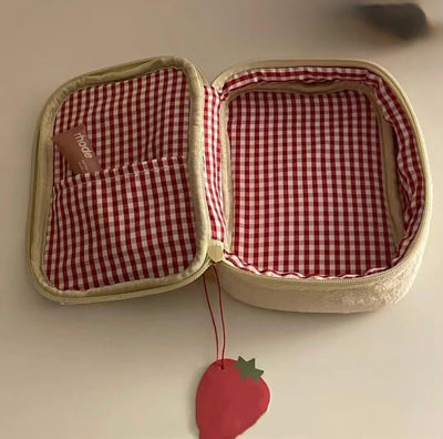 strawberry sando pouch bag