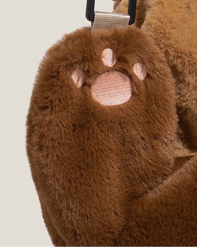 teddy bear cuddles bag