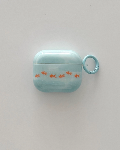 swim goldfish airpods case