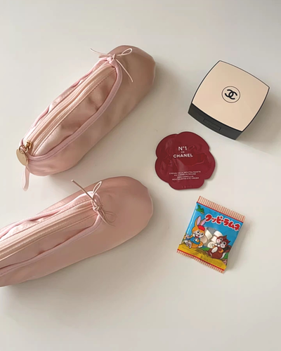 ballerina shoe pencil case / pouch