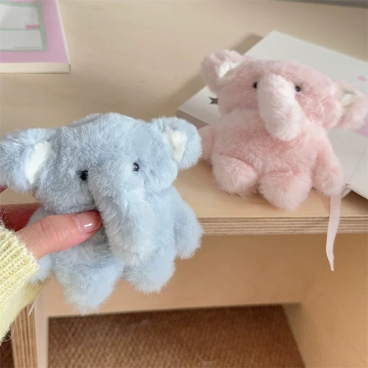 plush elephant airpods case