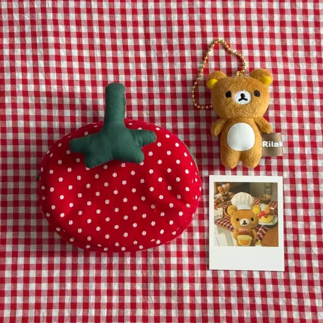 polka tomato pouch 🍅✨