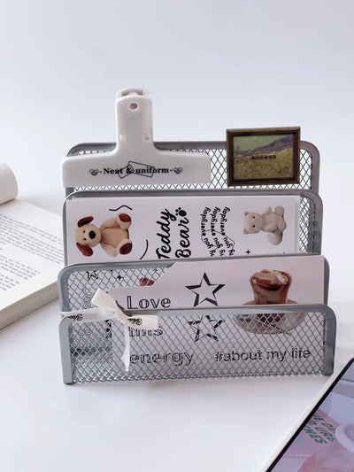 small desk note holder
