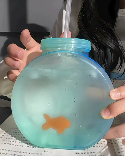 goldfish bowl water bottle
