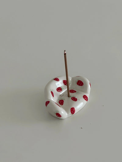 strawberry couch incense burner