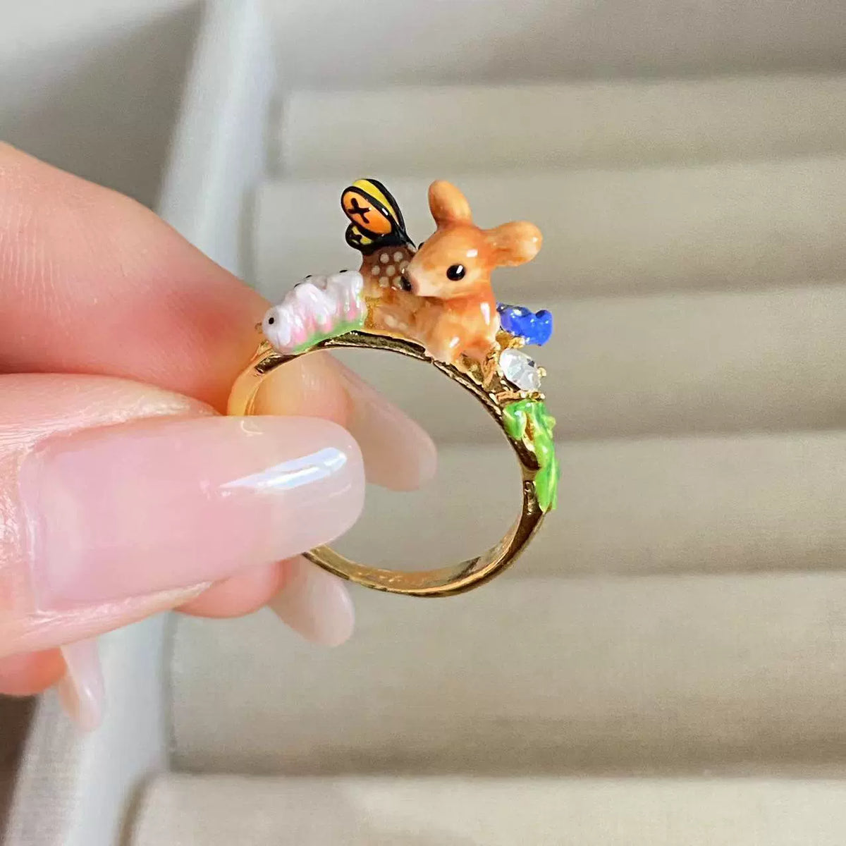 delicate fawn jewelry collection