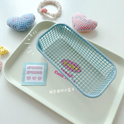 cute mesh basket