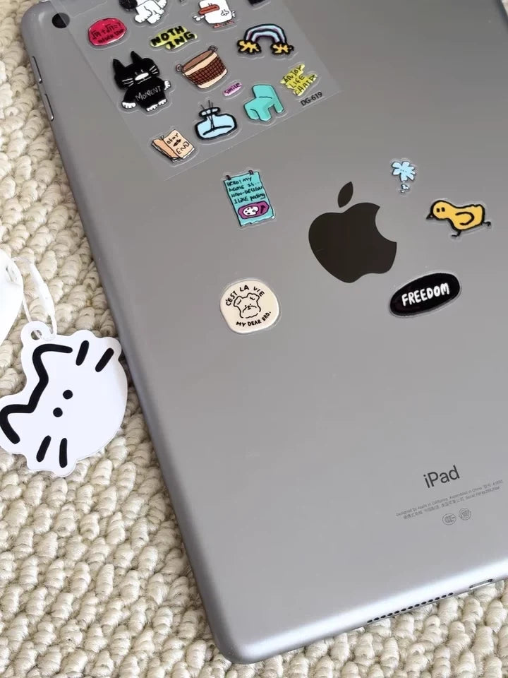little cartoon sticker