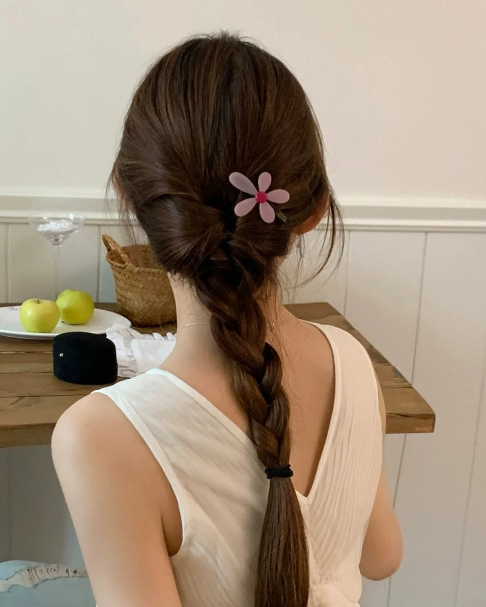 pretty daisy flower hairpin