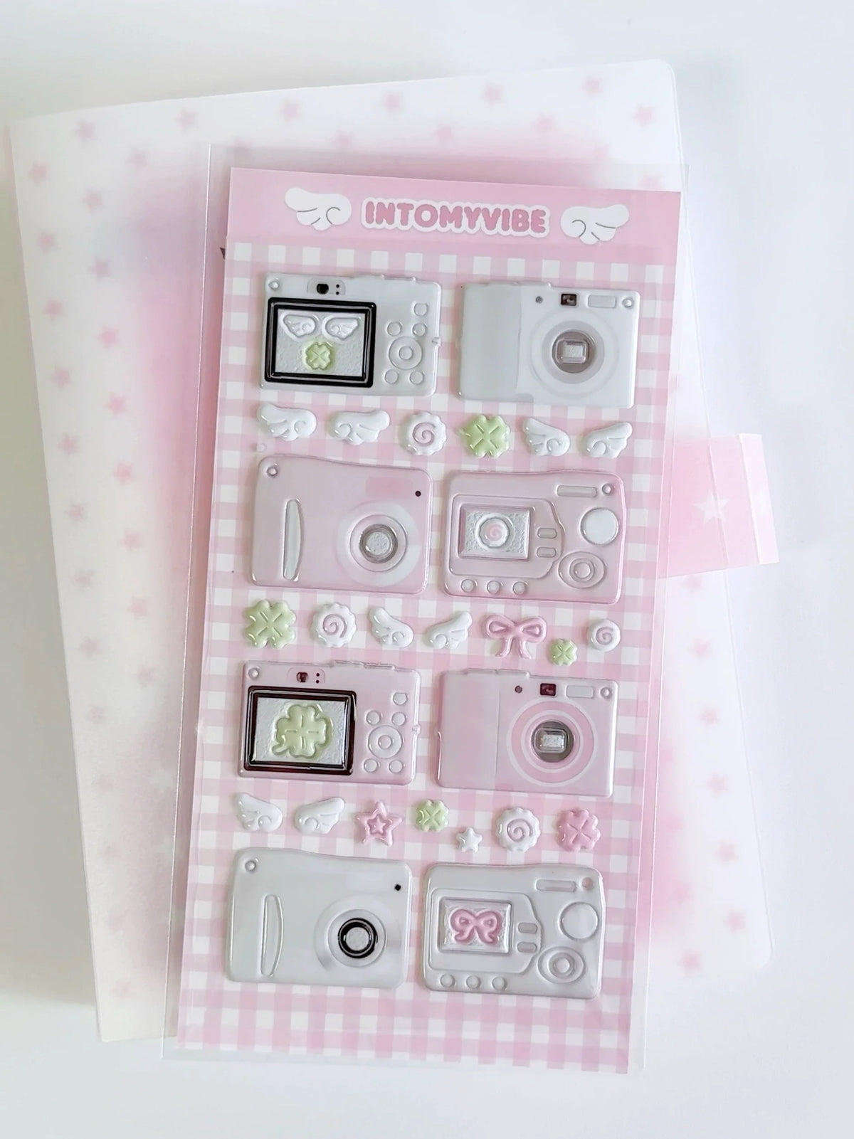 embossed bubble stickers