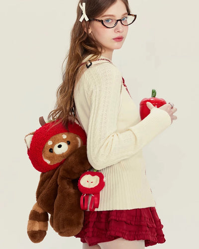 teddy bear cuddles bag