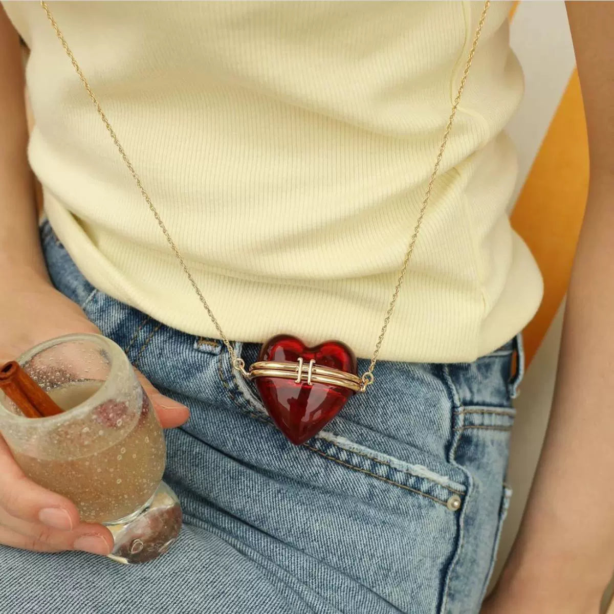 heart locket necklace