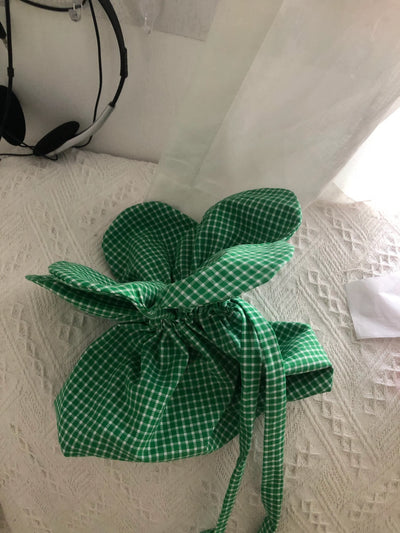 plaid small daisy bag