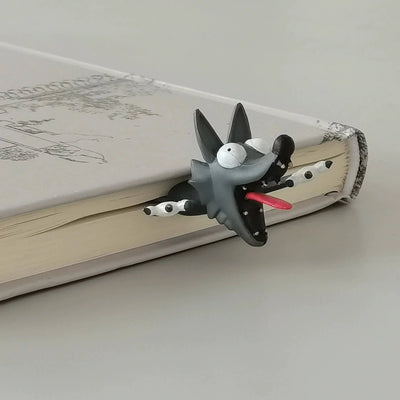 ouch! wolf bookmark 🐺📖