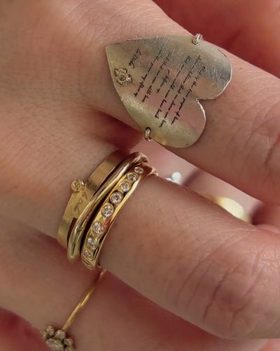 love letter ring
