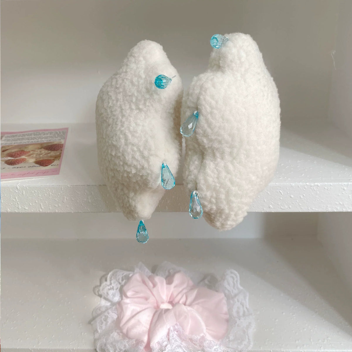 raining clouds earmuffs