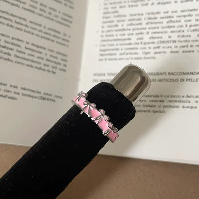 loving ribbon rings