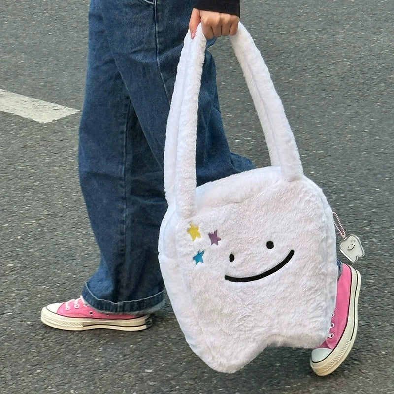 tooth plush bag