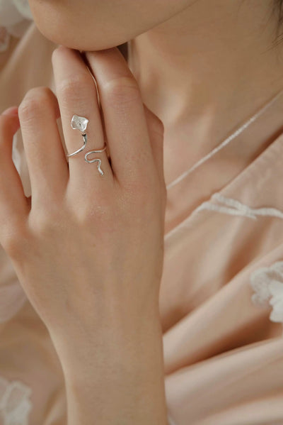 calla lily ring