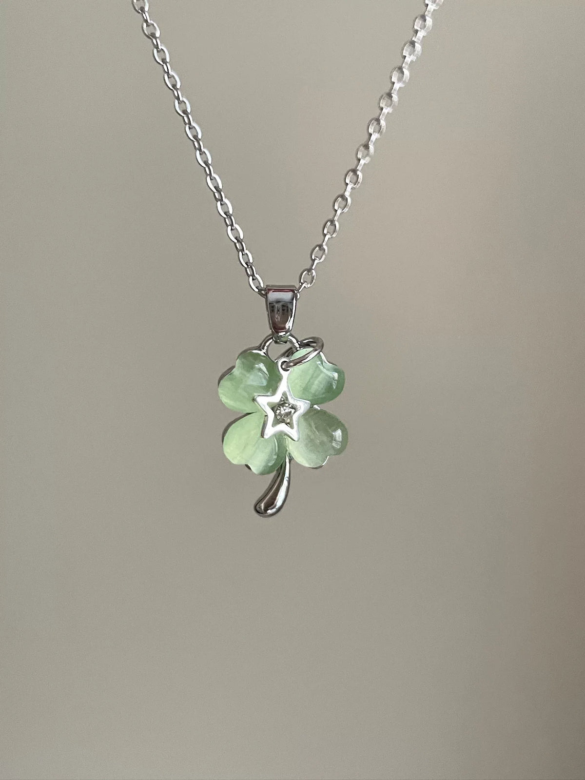 lucky clover necklace 🍀