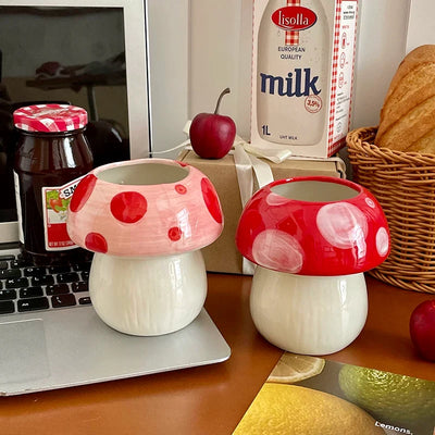 mushroom ceramic vase  🍄