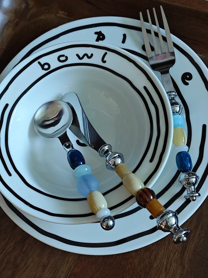 beaded cutlery collection