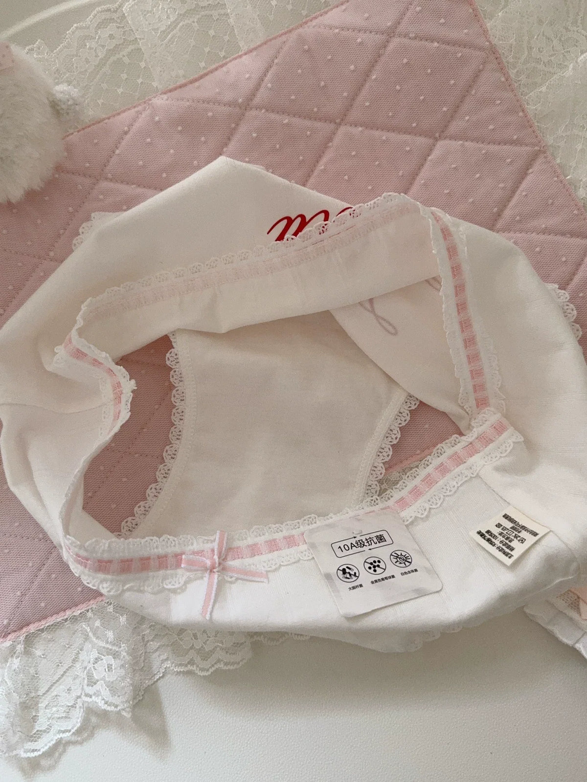 lolita floral brief panty