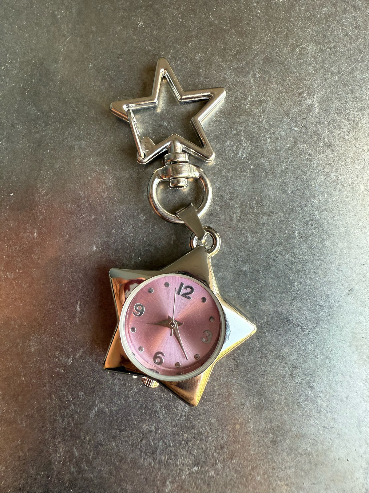 star analog keychain